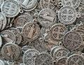 Wholesale st Benedict medals box 10, 20, 50, 100 pcs medals, catholic medals, saint medals, christian medals