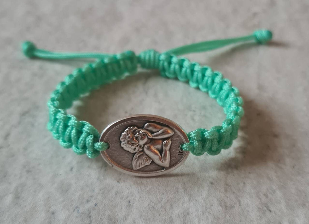 Angel Rafael bracelet, catholic bracelet, custom holy bracelet