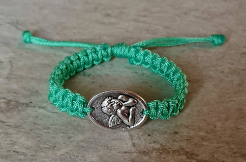 Angel Rafael bracelet, catholic bracelet, custom holy bracelet