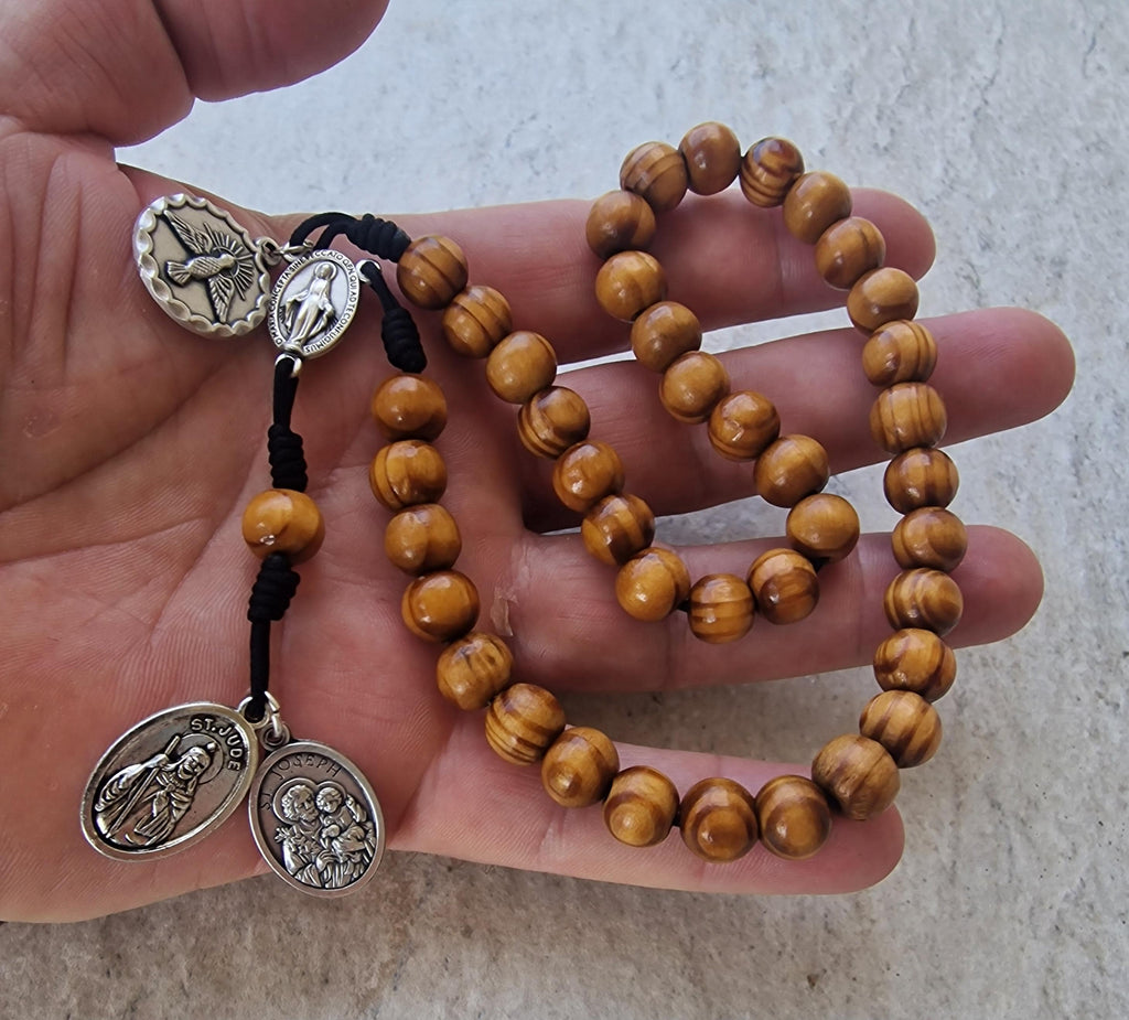 ST JUDE 40 beads prayer chaplet, st Jude rosary