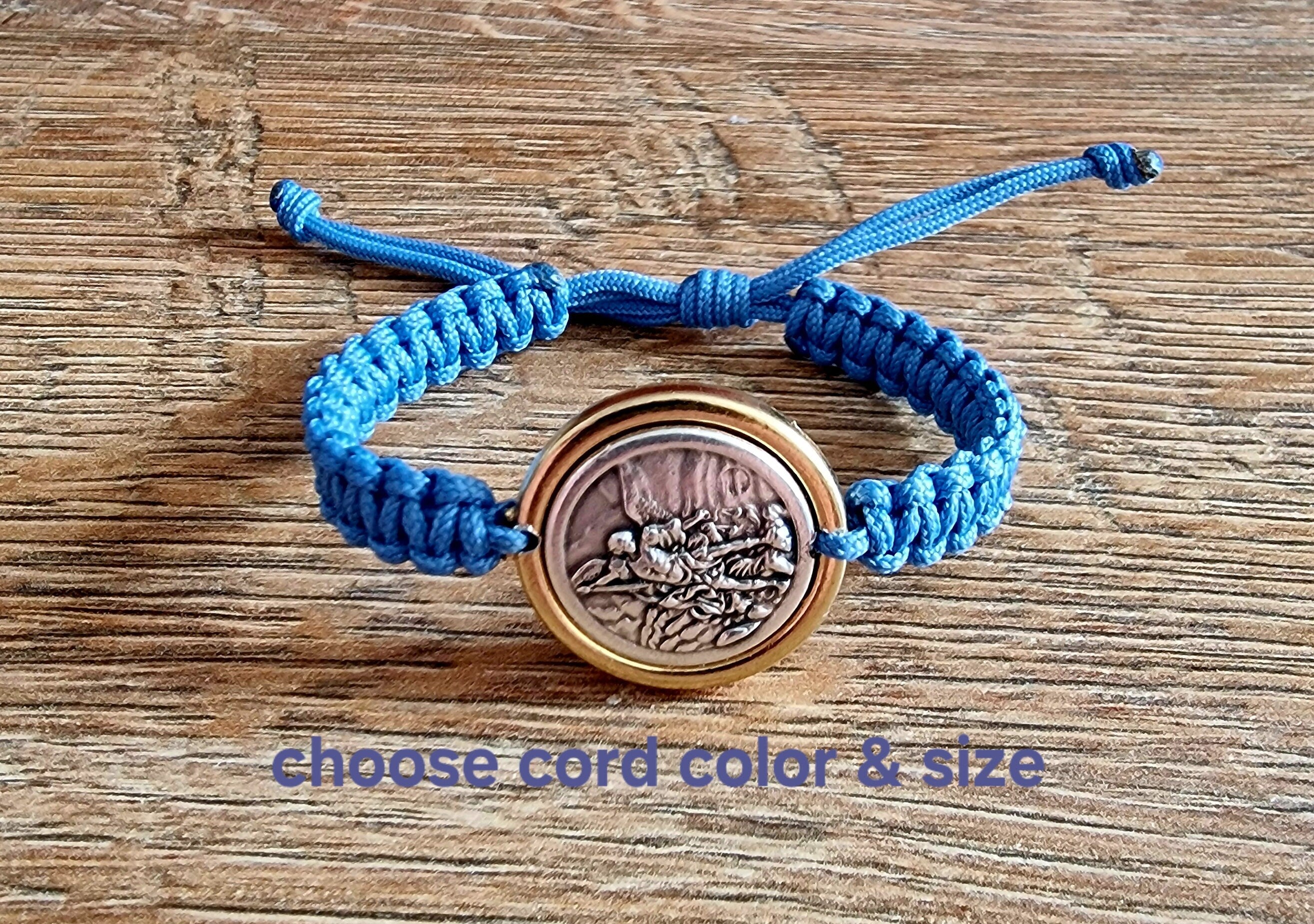 ST MICHAEL BRACELET, handmade catholic bracelet