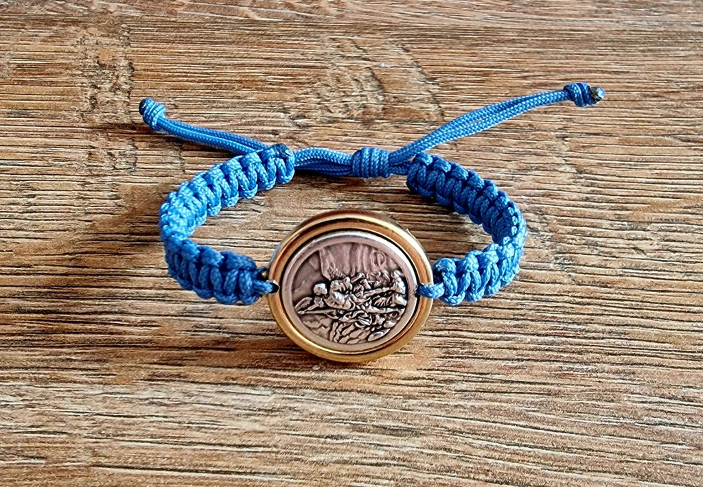 ST MICHAEL BRACELET, handmade catholic bracelet
