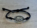 Don Bosco simple bracelet, Saint bracelet, catholic bracelet, knotted cord bracelet
