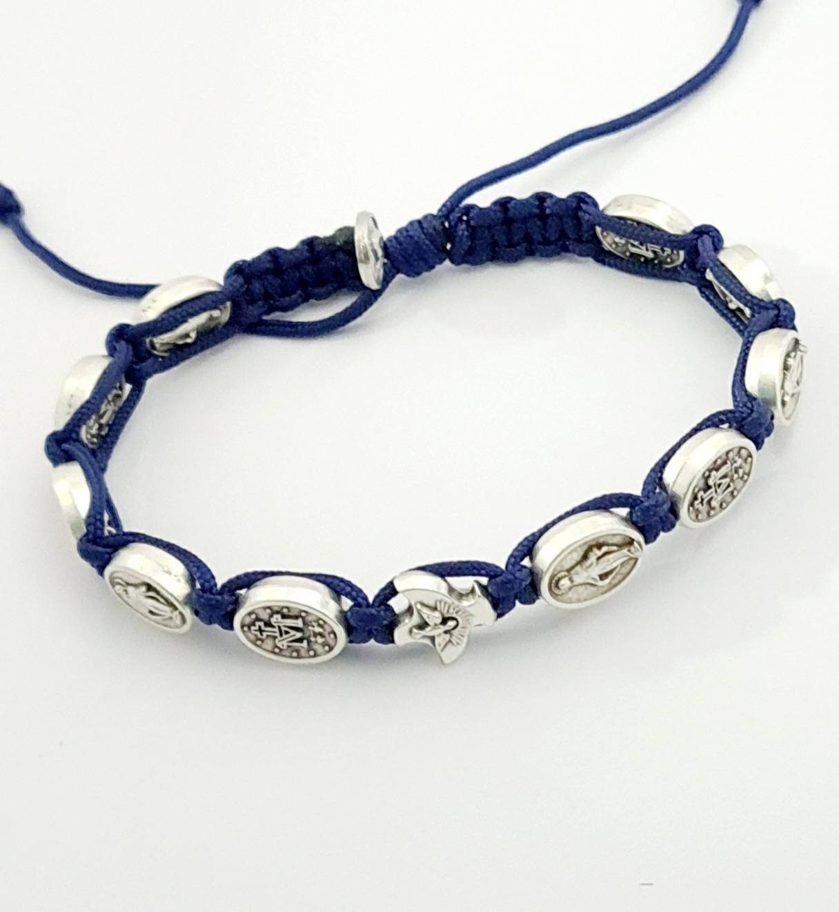 Miraculous bracelet,  Miraculous / holy Spirit Bracelet, Holy spirit Medal, catholic bracelet, catholic gift, blessing bracelet, handmade