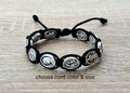 ALL SAINTS BRACELET, holly catholic custom bracelet, st Benedict, st Michael, Virgin Mary, Divine Mercy, Miraculous, Jesus, Angel Guardian