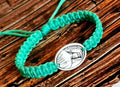 ST FAUSTINA KOWALSKA bracelet, handmade catholic bracelet, christian bracelet